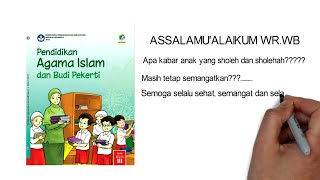 PAI Kelas 3 Pelajaran 10 || Nikmatnya Bersyukur