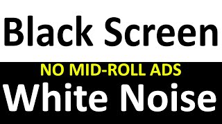 Black Screen White Noise: Relax, Sleep, Study, Chill