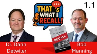 Recalls Manning 1: Foundations