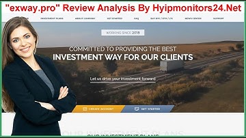 "exway.pro" Review Analysis by hyipmonitors24.net