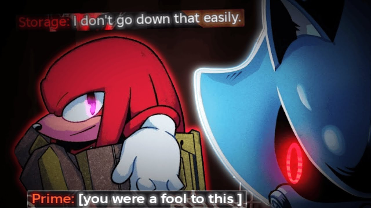 Metal Knight protects Knuckles | Outcome Memories