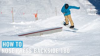 How To Nose Press Backside 180