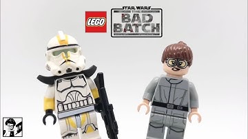 LEGO Bad Batch Ep. 16 (Season One Finale) “Kamino Lost” Custom Minifigure (Plus Scorch)!