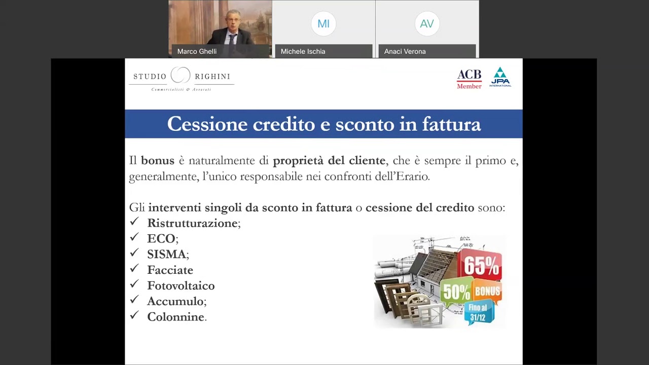 Studio Righini - Webinar “Il Condominio al 110%” - 20 novembre 2020 ...