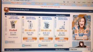 How penny auctions work.Get 500 free bids at my zeekler auction website.