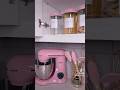 Unboxing my new pink baking mixer 🎀 #pinkaesthetic #kitchengoals #coquette #pinkkitchen #asmr