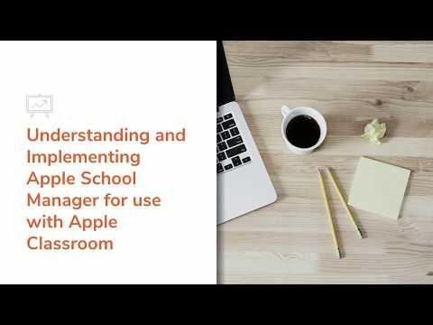 Understanding and Implementing Apple School Manager for use with Apple Classroom