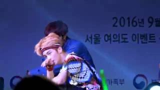 [fancam] 160924 그린리본 마라톤 희망콘서트 소방차 - 마크 포커스