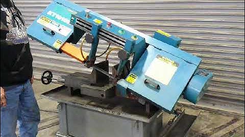 10” Clausing/Kalamazoo Horizontal Band Saw, Model KT1018W,  New 2013, Michael Fine Machinery