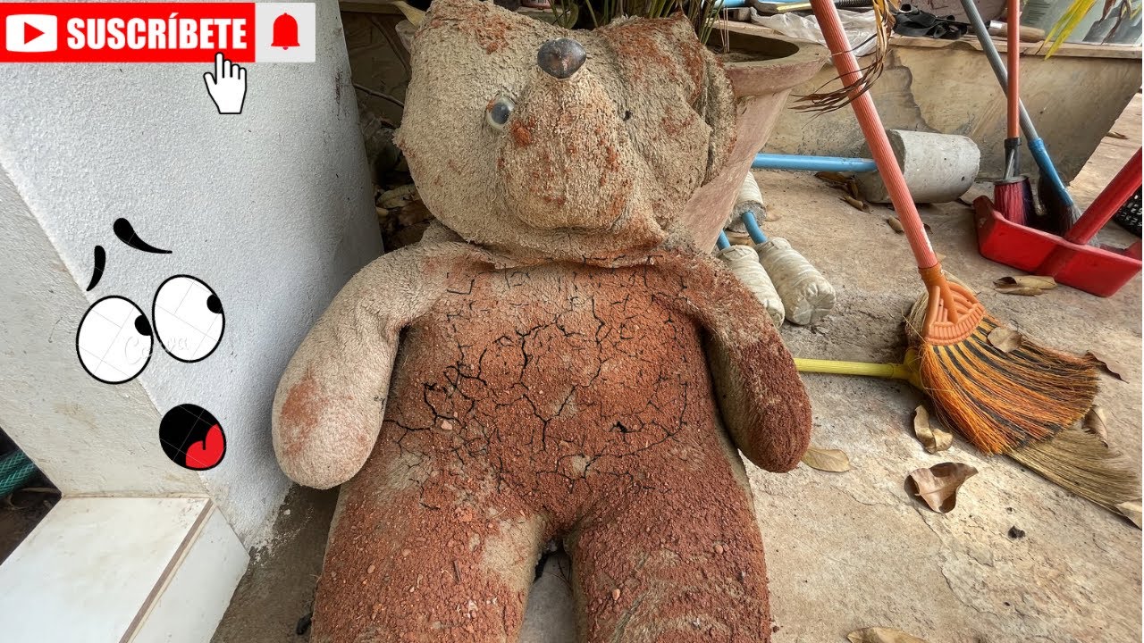 ASMR satisfying RugCleaning Videos, Cleaning Dirty doll, DeepCleaning, Video de limpieza