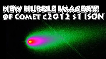 New Comet ISON Hubble Images!!!!