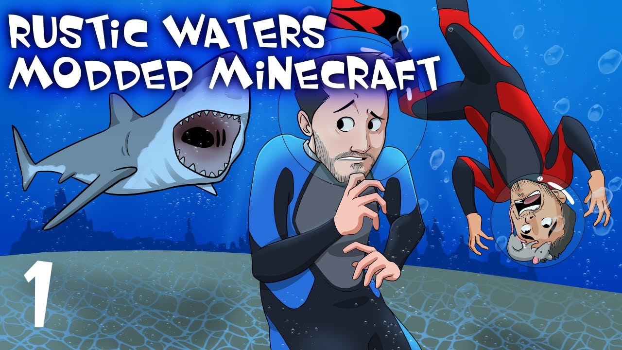 Ep. 1 - Rustic Waters Modded Minecraft w/ CaptainSparklez