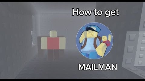 MAILMAN - steep steps