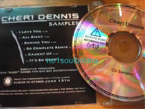 Cheri Dennis — Cheri Dennis "It's So Good" (Unreleased R&B)