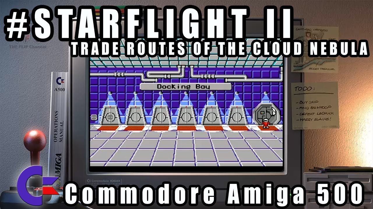 Starflight II: Trade Routes Of The Cloud Nebula - Commodore Amiga 500 Gameplay Demo