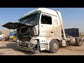 Mercedes Truck Accident Door &#39;Bumper Repairing and Painting With Truck World 1 ||