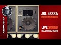 JBL 4333A Speakers Live Sound Recording Demo (SOLD)