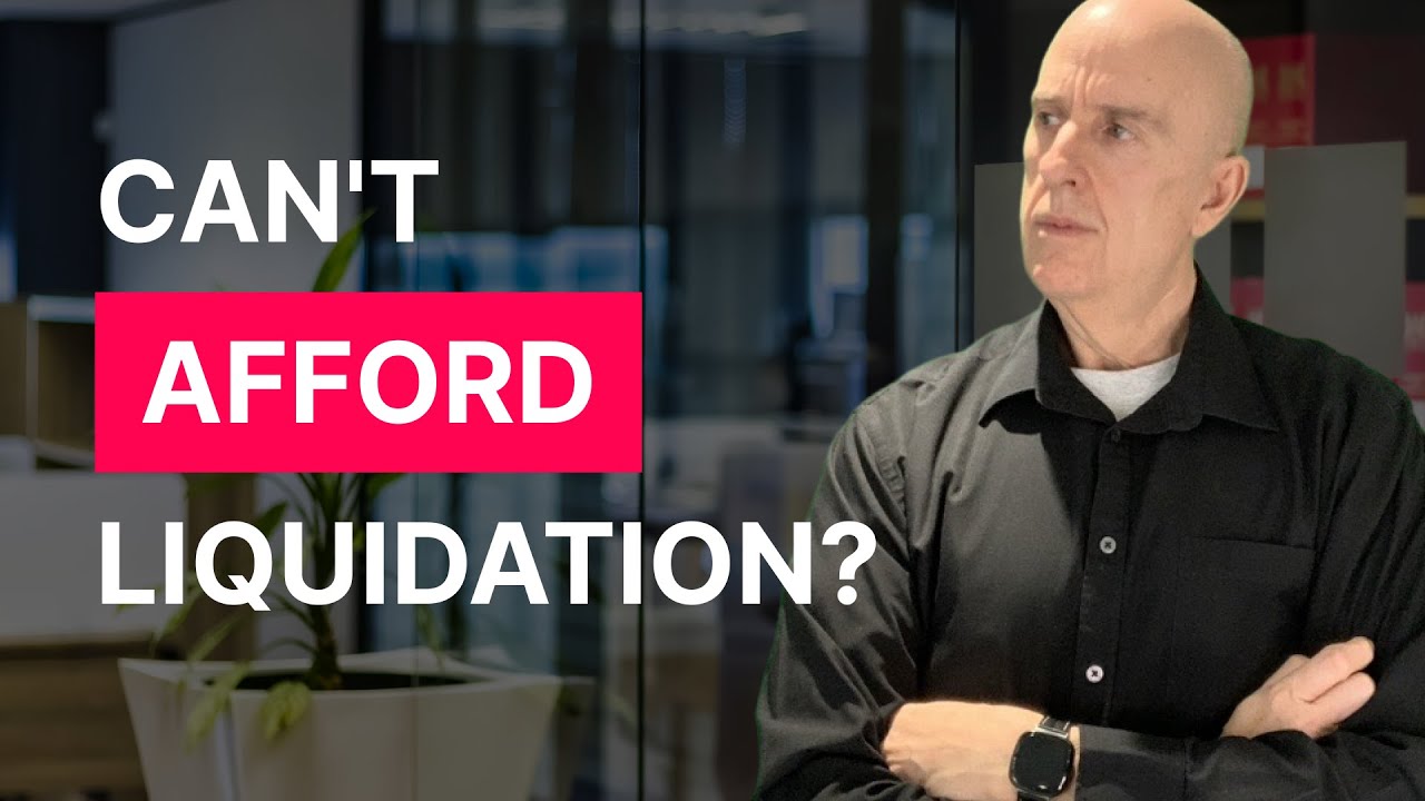 Can’t Afford to Liquidate? What Are Your Options?