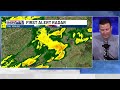 Thursday night storms rolling through the Brazos Valley