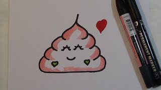 Kawaii Kackhaufen Malen - Enderju