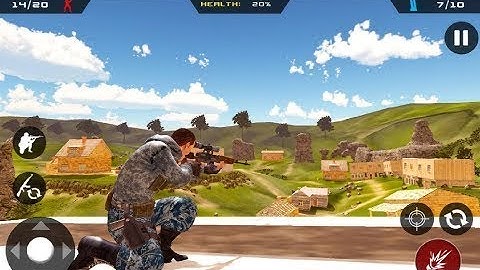 Sniper Ghost Commando Warrior Jungle Survival (Blockot Studios) Android Gameplay