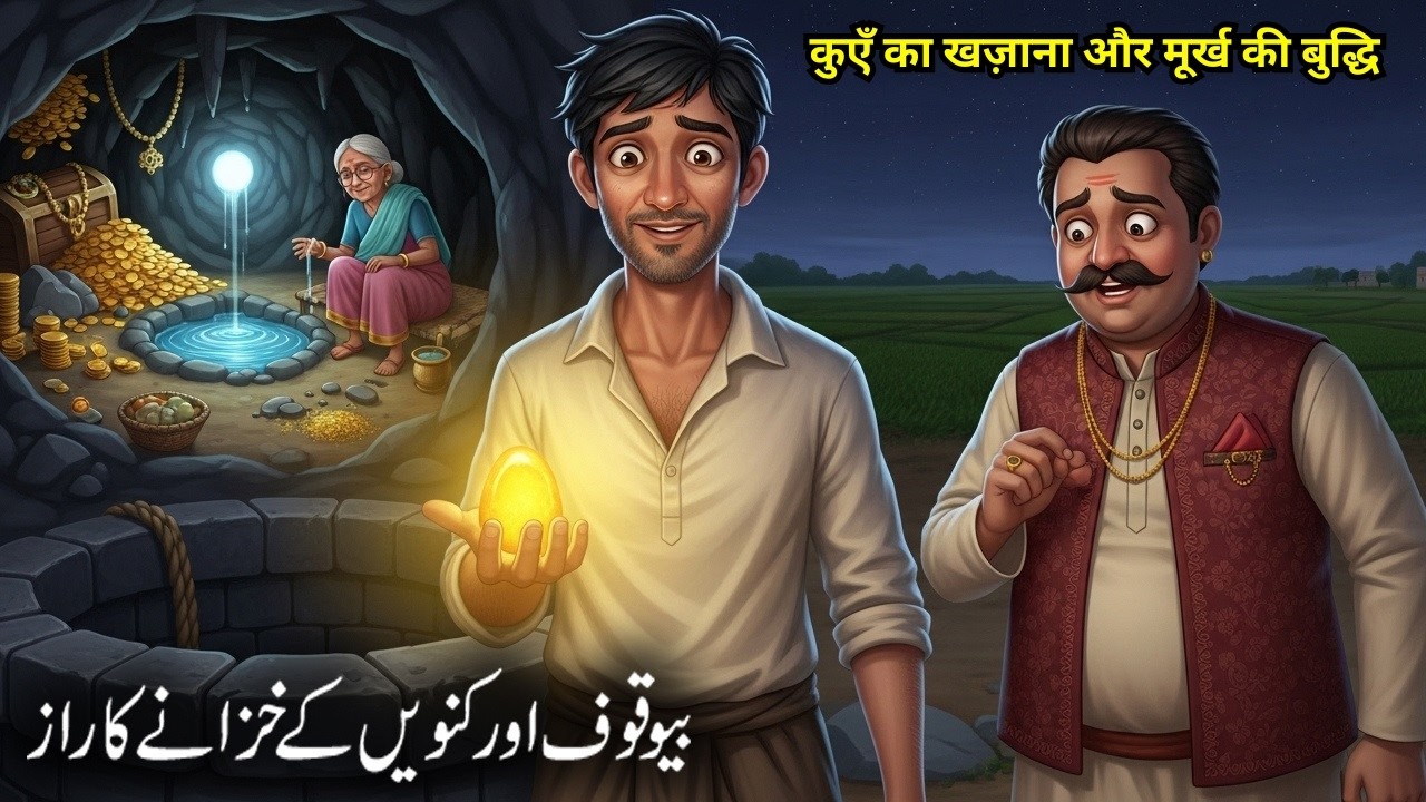 Kunway Ka Khazana Aur Bewaqoof Ki Aqal | कुएँ का ख़ज़ाना और बेवक़ूफ़ की अक़्ल
