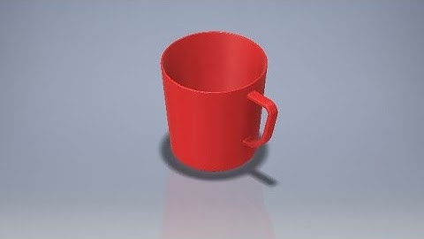 Tutorial Autodesk Inventor "How To Make A Glass Coffee"