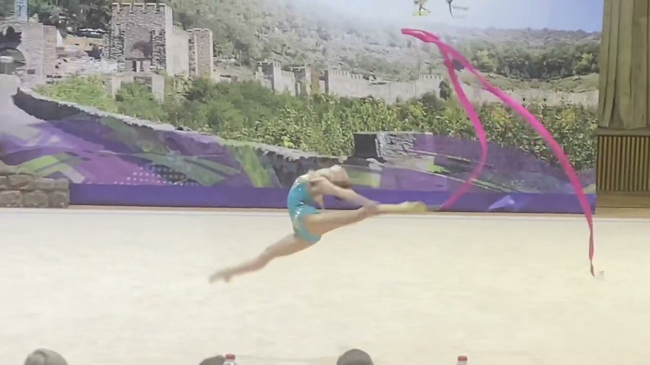 Aleksa Rasheva (BULGARIA) 🇧🇬Junior World Cup contender - Ribbon 12 April 2025