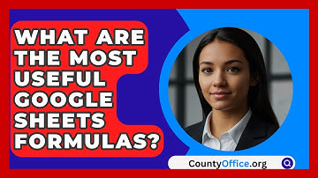 What Are The Most Useful Google Sheets Formulas? - CountyOffice.org
