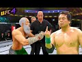 Old Bruce Lee vs. Mitsuhara Misawa - EA sports UFC 4