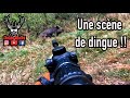 TIR D&#39;UN GROS KEILER À 2 MÈTRES !! Chasse aux sangliers en battue en Alsace