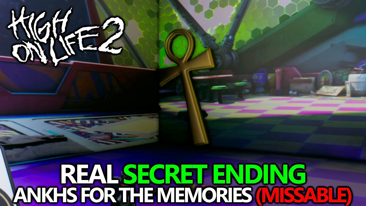 High on Life 2 - Real Secret Ending (Missable) - Ankhs For The Memories Achievement/Trophy Guide