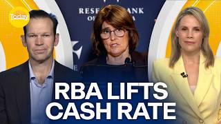 Full RBA lifts cash rate to 15-year high and says recession may be needed | Today Show Australia Guide