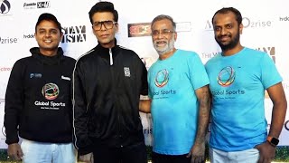 Karan Johar At Shashank Khaitan 2Nd Day Of The Monsoon Pickleball Tournament