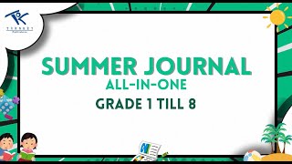 Summer Journals for Grade 1 - 8 by Turnkey Publishers