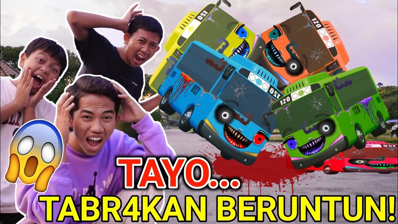 GAWAT BUS TAYO TABR4KAN BERUNTUN GARA GARA INI?!! BOCIL P4NIK?😱 | Mikael TubeHD
