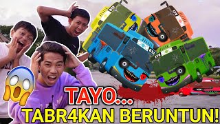 GAWAT BUS TAYO TABR4KAN BERUNTUN GARA GARA INI?!! BOCIL P4NIK?😱 | Mikael TubeHD