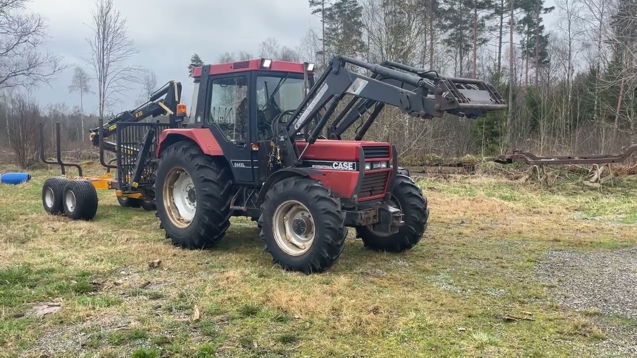 Skogsekipage CASE INT 844 AXL och Källefall K90s