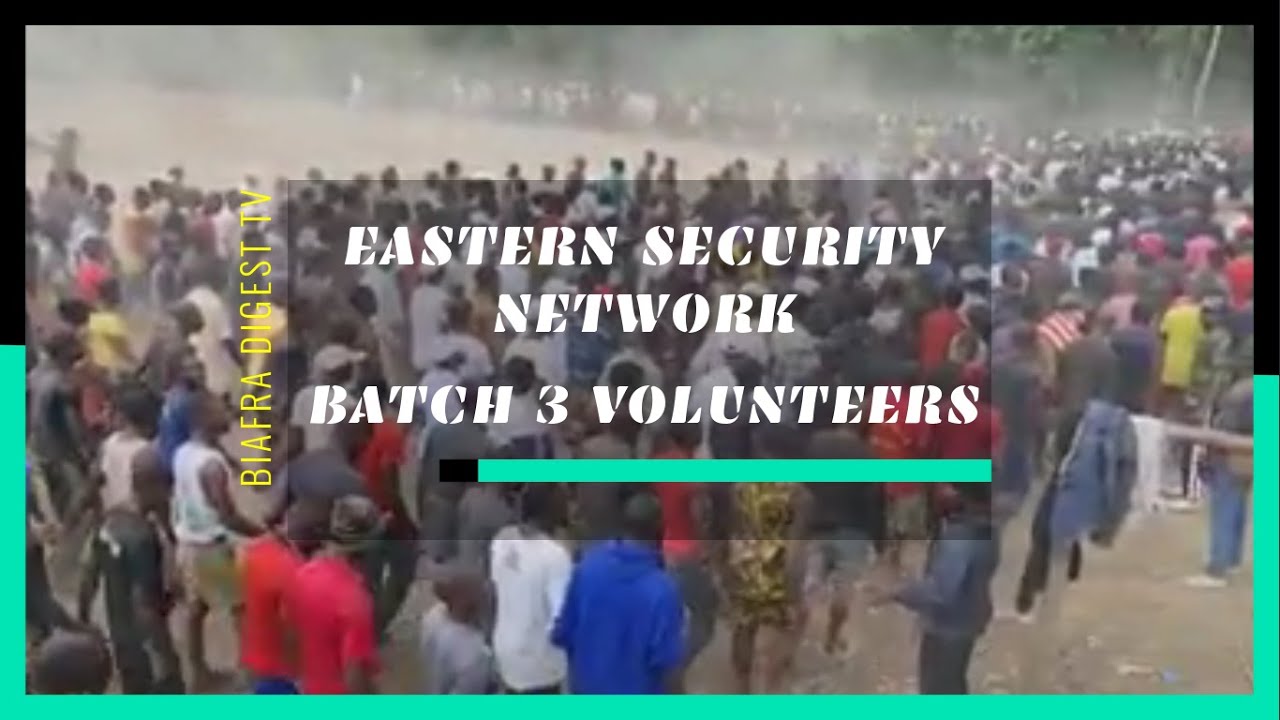 Eastern Security Network batch 3 volunteers camp YouTube