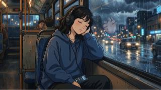 Bus Raining outside, peace inside 🌧️ cozy lo fi session screenshot 5
