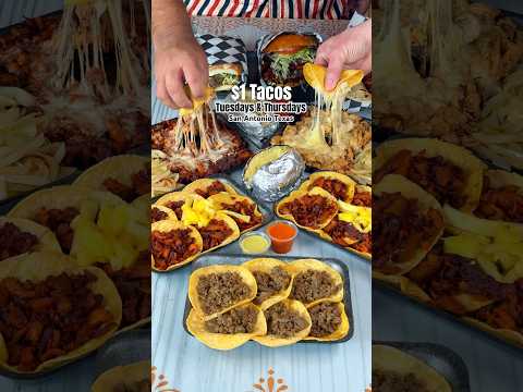 Video thumbnail: Taco 16th Street 5545 NW Loop 410, San Antonio, TX - $1 Tacos Tues & Thursday #tacos #alpastor