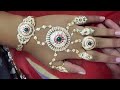 Rajputi Hathphool Design | Golden Hathphool | Raajputi Jewellery Design | हथफूल | Bracelet