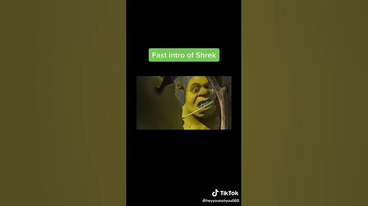 Shrek intro but fast