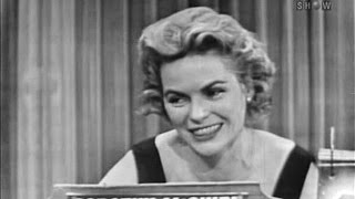 What's My Line?  Dorothy McGuire (Jul 25, 1954)