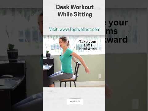 Desk Workout While Sitting Easy Exercises For Busy People 
