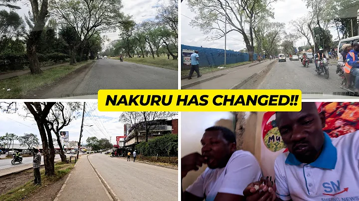 Better Than Nairobi? Nakuru Changing Fast! Naka to Westend Tour & Less $1 Lunch🇰🇪