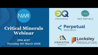 NWR Communications Critical Minerals Webinar
