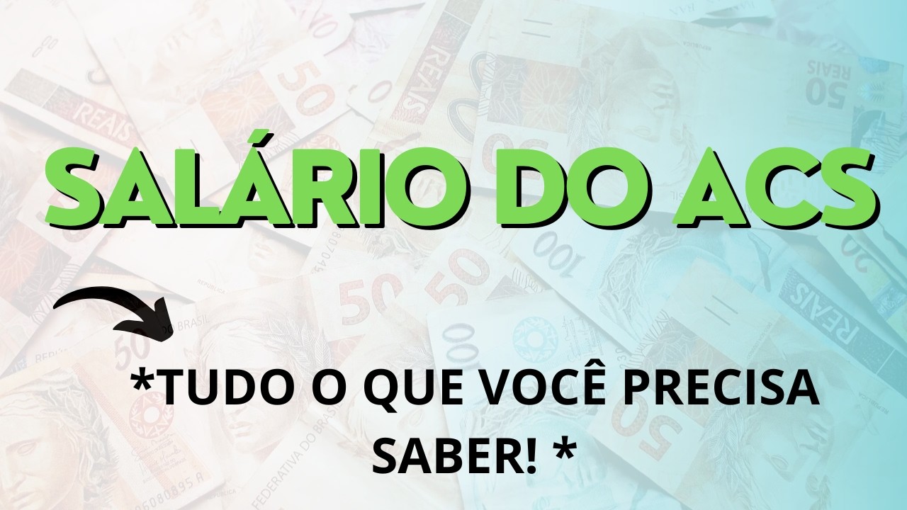 Quanto ganha um ACS - Agente Comunitário de saúde? - YouTube