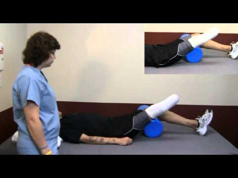 Amputee Exercise - Straight Leg Raise Amputated Side - Below Knee