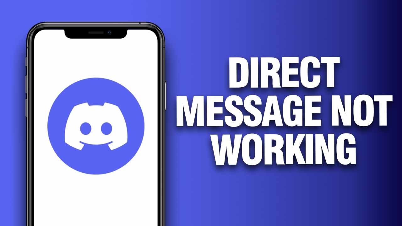 Cannot Send Direct Message How To Fix And Solve Discord App Direct Message Not Working - Final ...